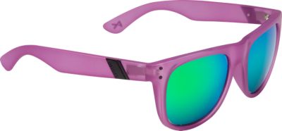 Frame: Purple Satin, Lens: Green Mirror