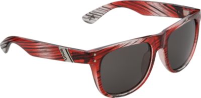 Frame: Red Stripe, Lens: Gray