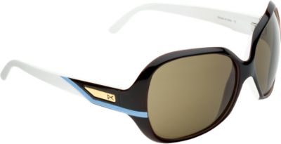 Frame: Brown/White, Lens: Brown