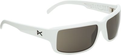 Frame: White, Lens: Gray