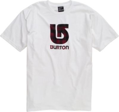 Logo Fill Painted Plaid Short Sleeve Tee