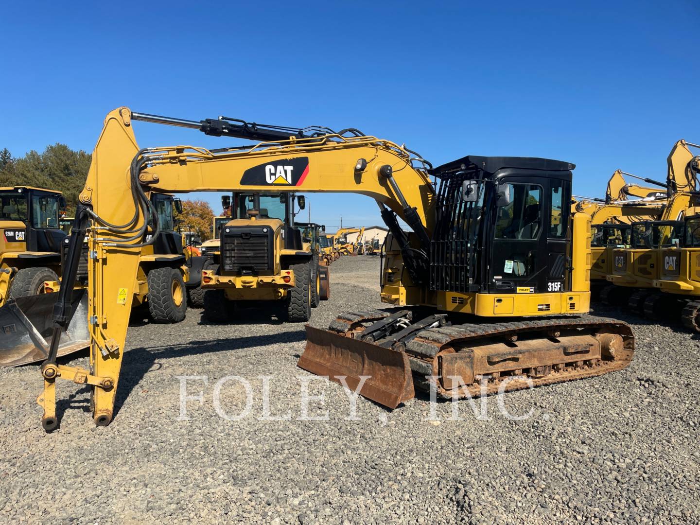 Photo of a  Caterpillar 315FLCR