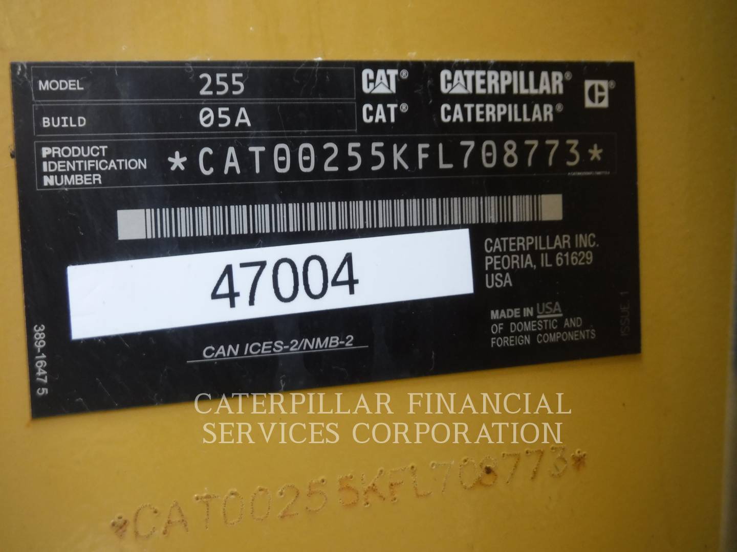 2025 CAT 255-05 - 32