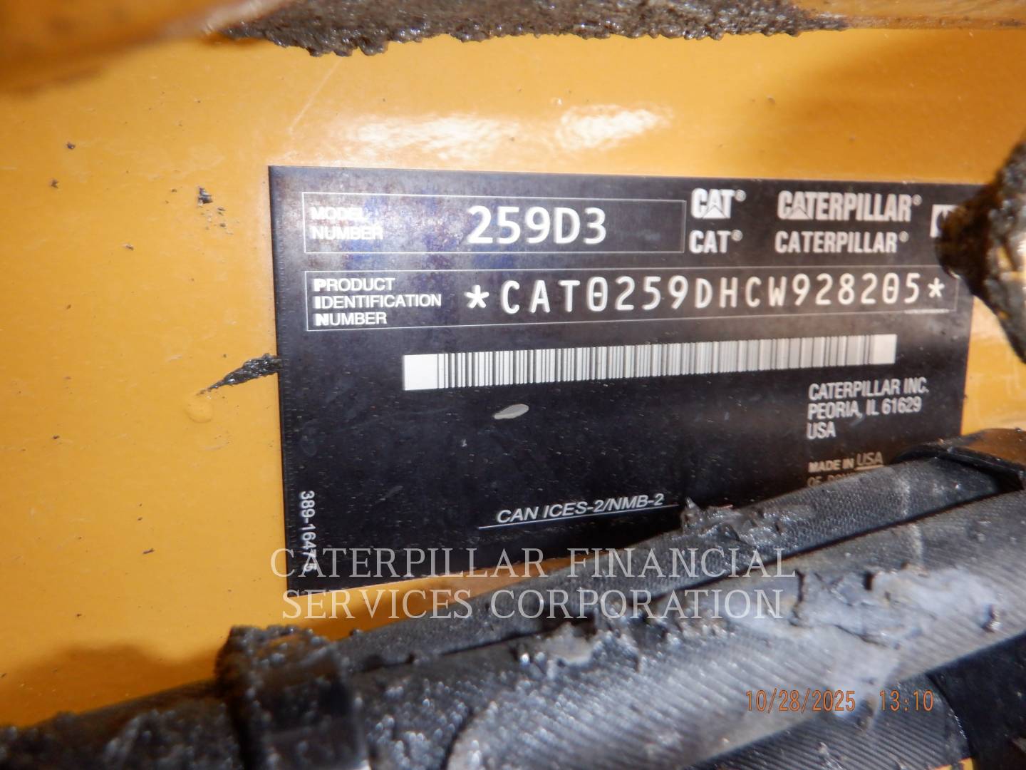 2023 CAT 259D3 - ENGINE