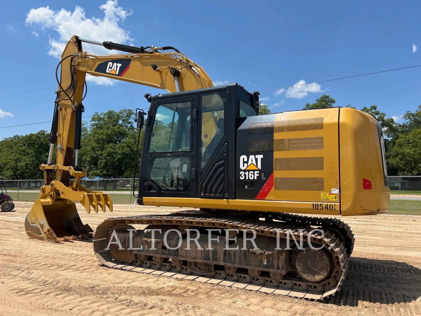 Photo of a  Caterpillar 316FL TH