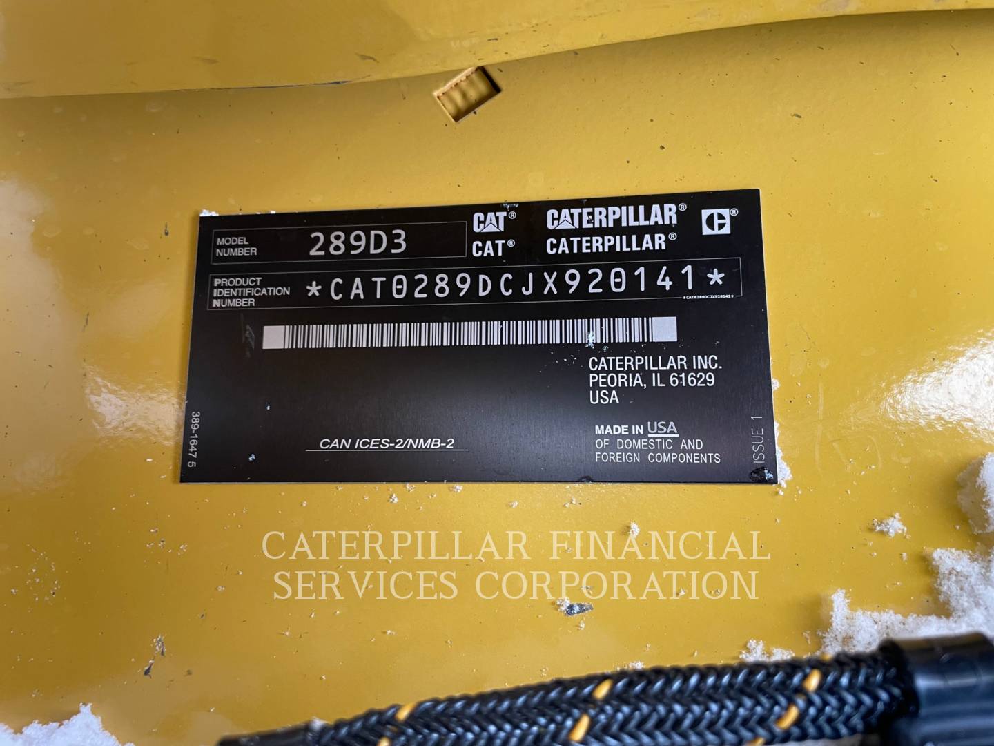 2024 CAT 289D3 - ENGINE