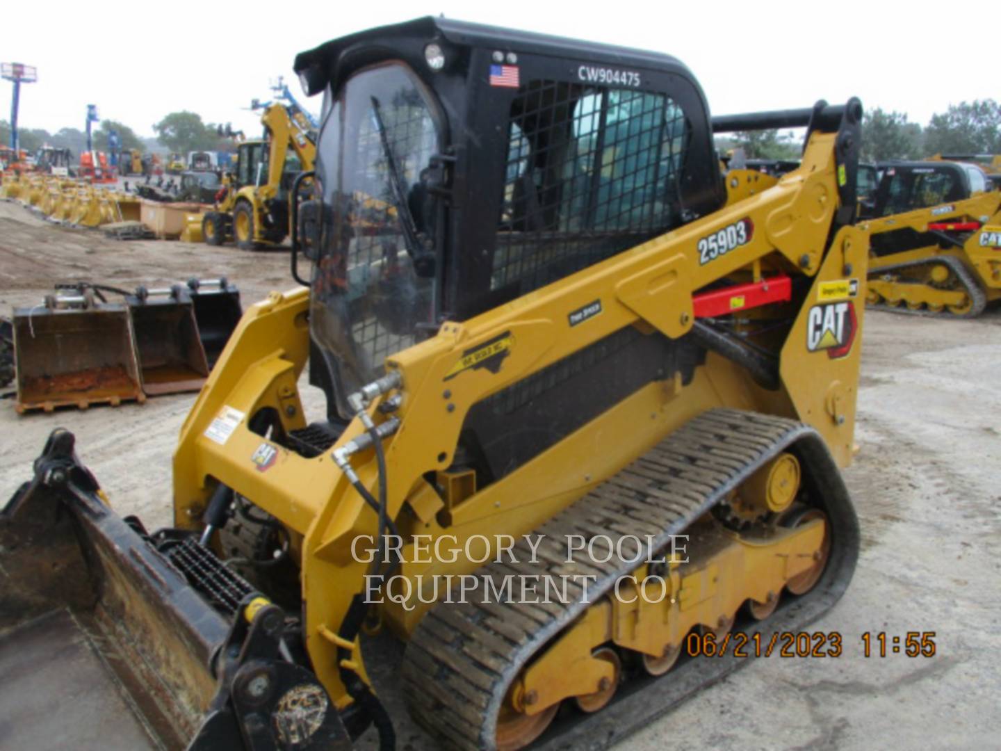 Caterpillar 259d3 Compact Track Loaders For Sale Construction