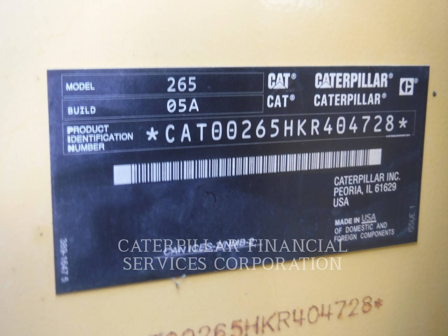 2025 CAT 265-05 - 31