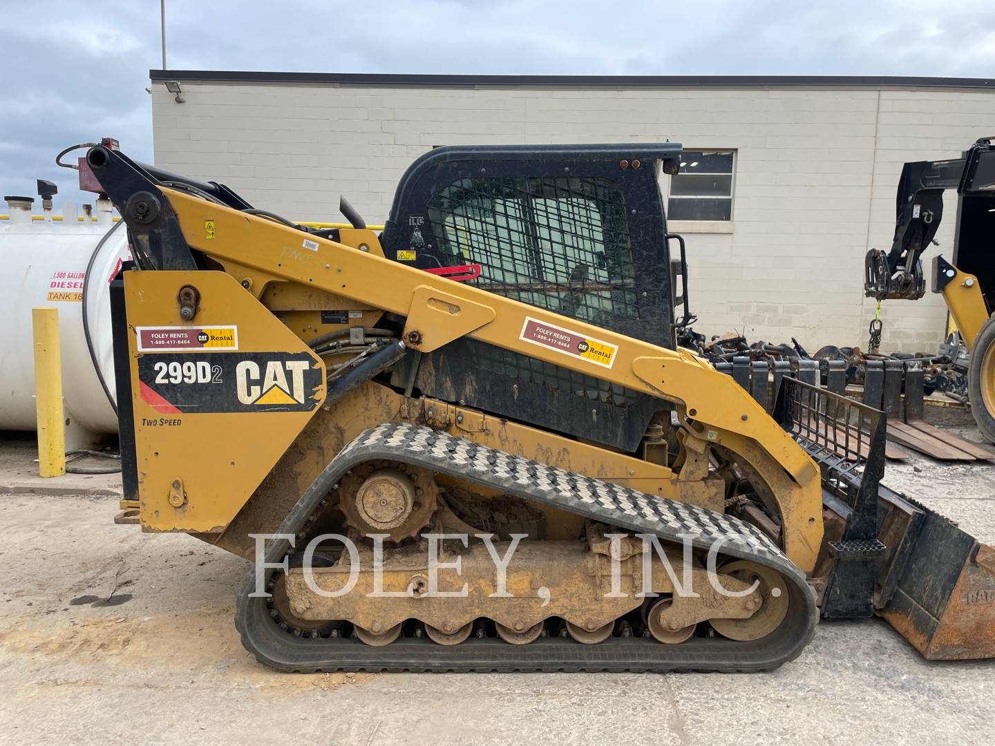 Photo of a  Caterpillar 299D2