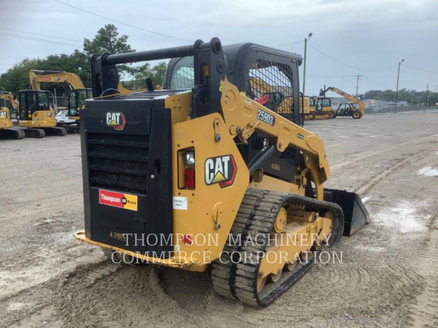 Photo of a  Caterpillar 259D3