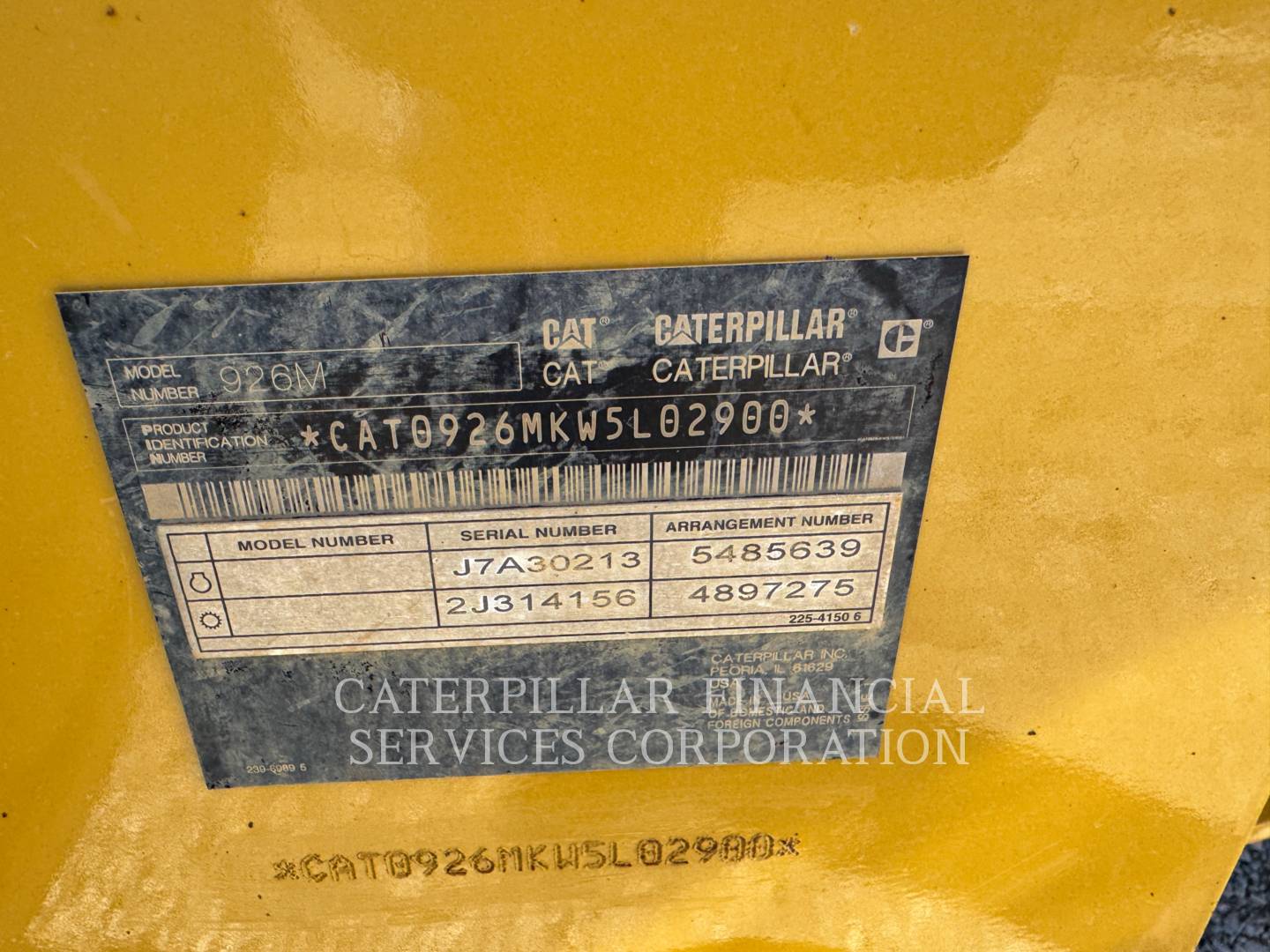 2023 CAT 926M - ENGINE