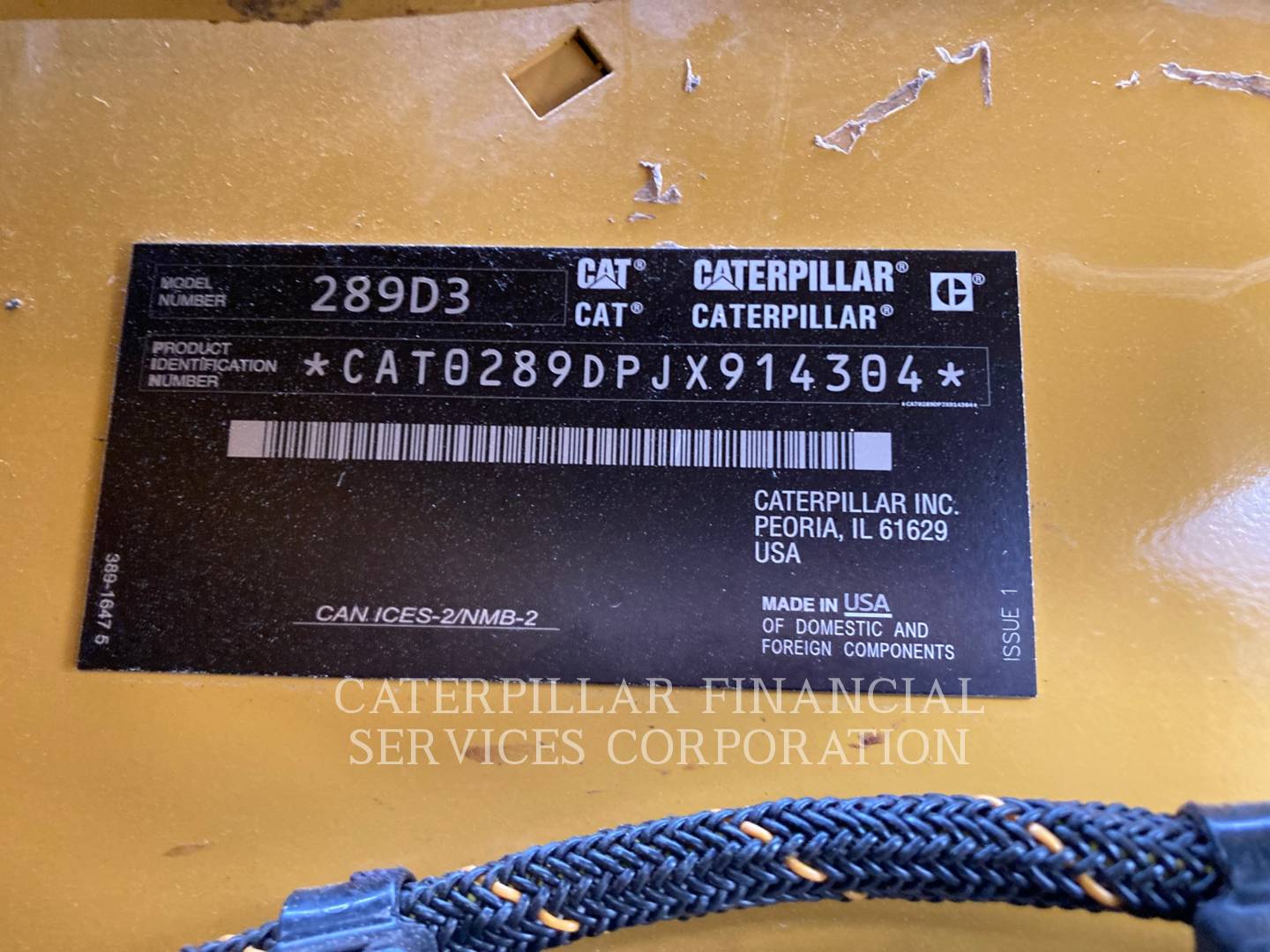 2023 CAT 289D3 - ENGINE