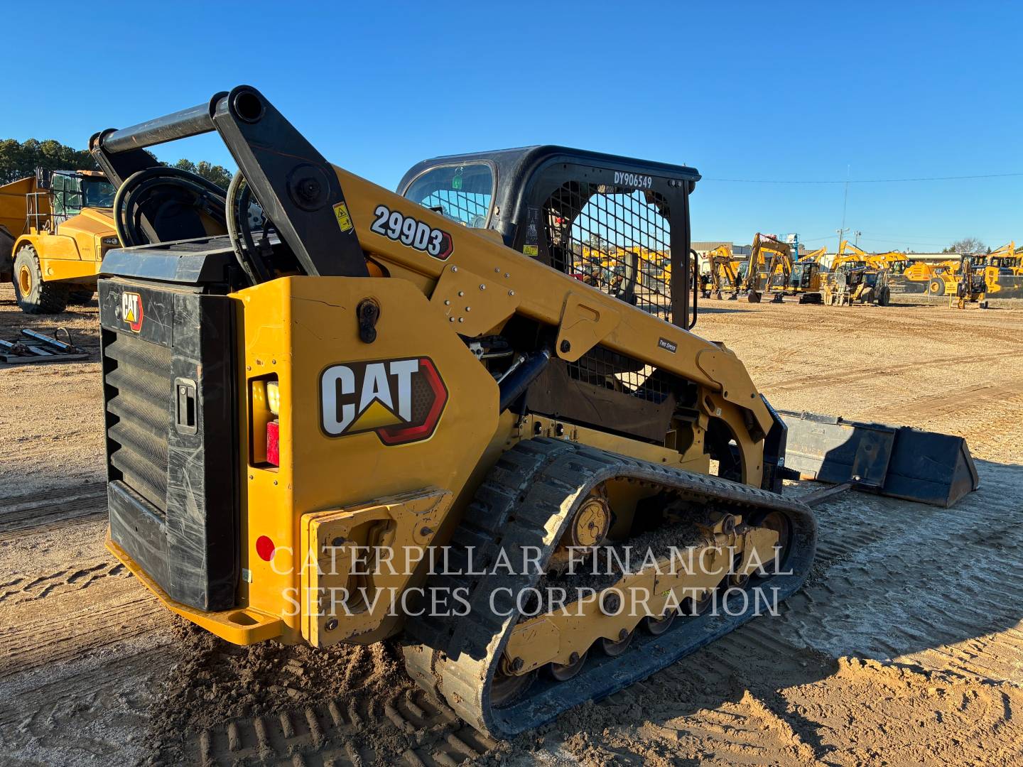 2022 CAT 299D3 - FORKS & BUCKET - LEFT_REAR