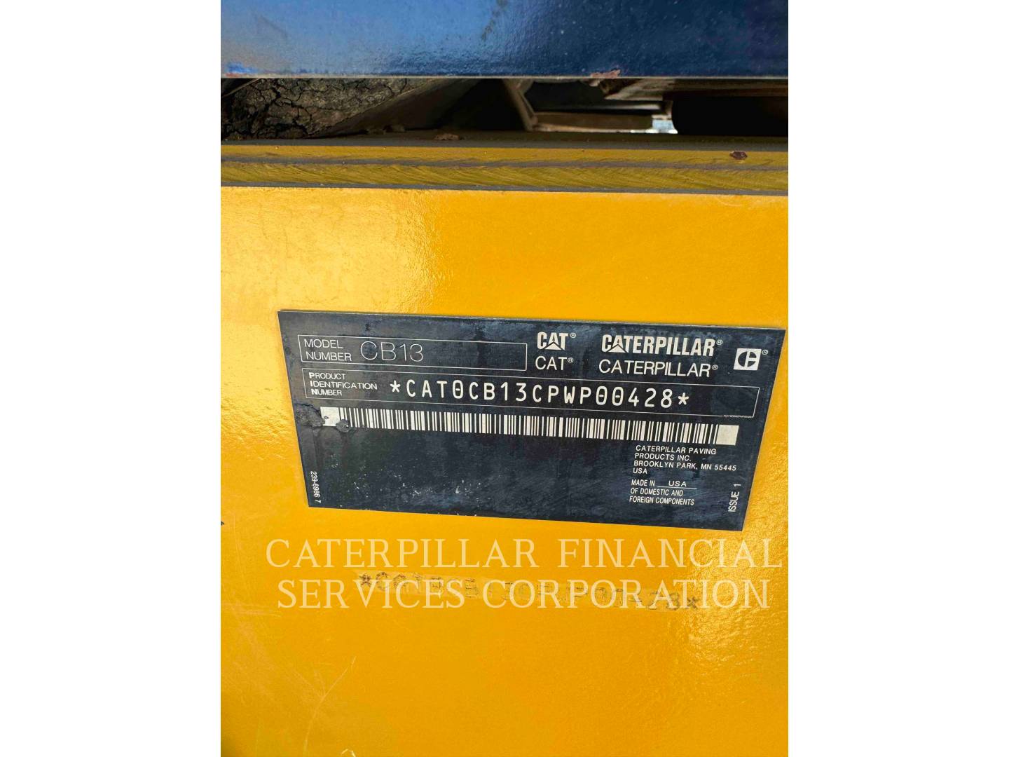 2019 CAT CB13 - ENGINE