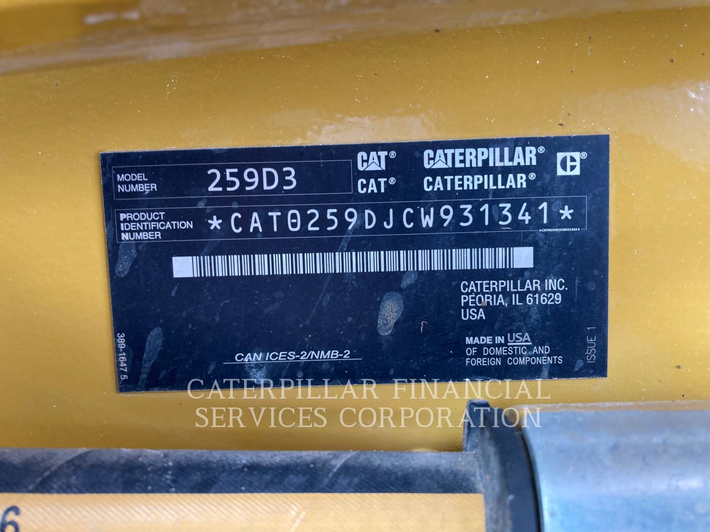 2024 CAT 259D3 - ENGINE