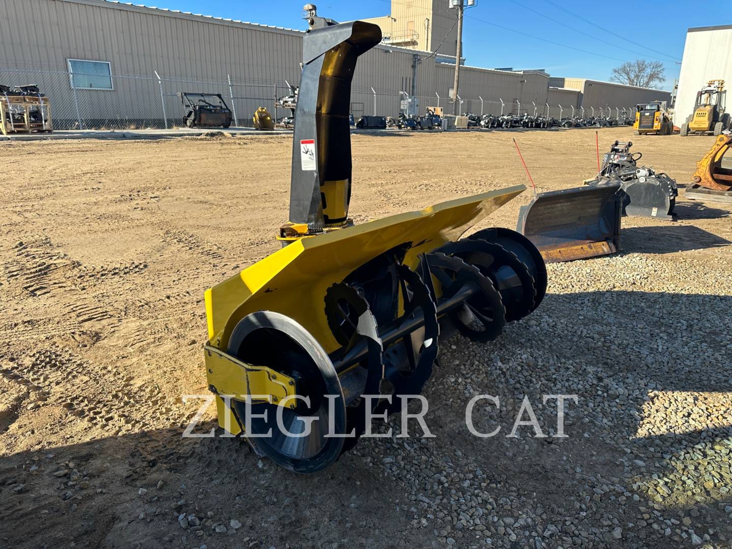 2012 SNOW WOLF 84" SNOWBLOWER