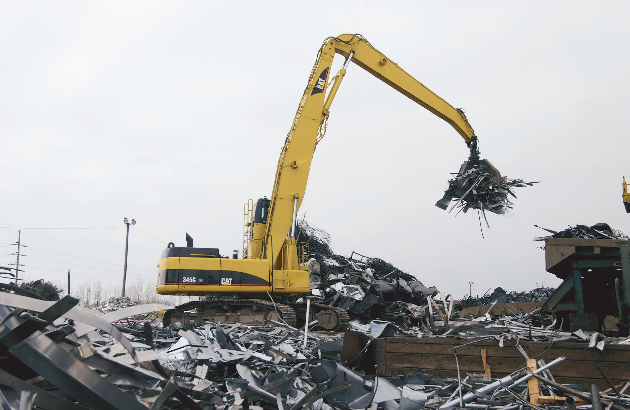 Cat 345C MH Material Handler Caterpillar