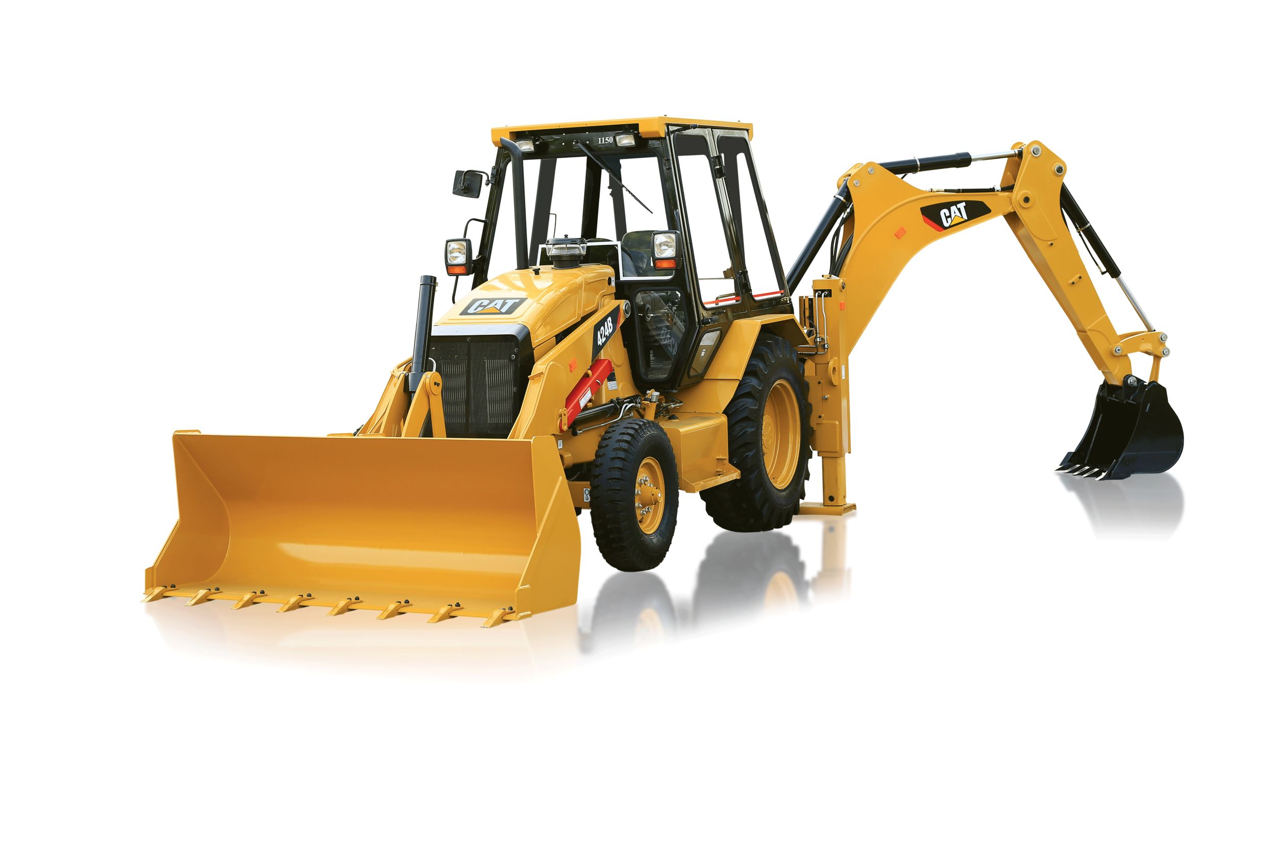 cat backhoe loader toy