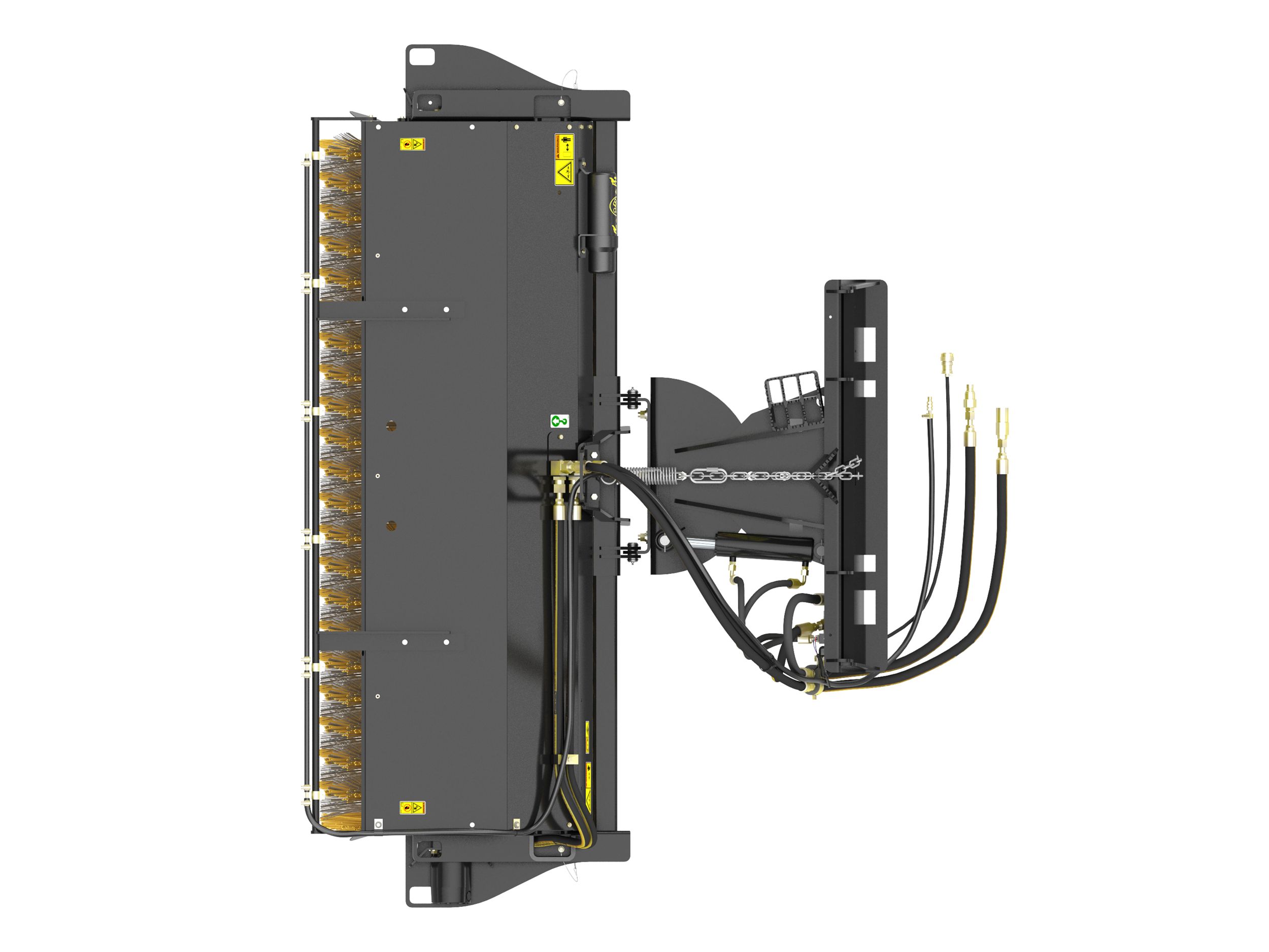 New BA118C Angle Broom Equipment ID 1000000718 Hawthorne Cat