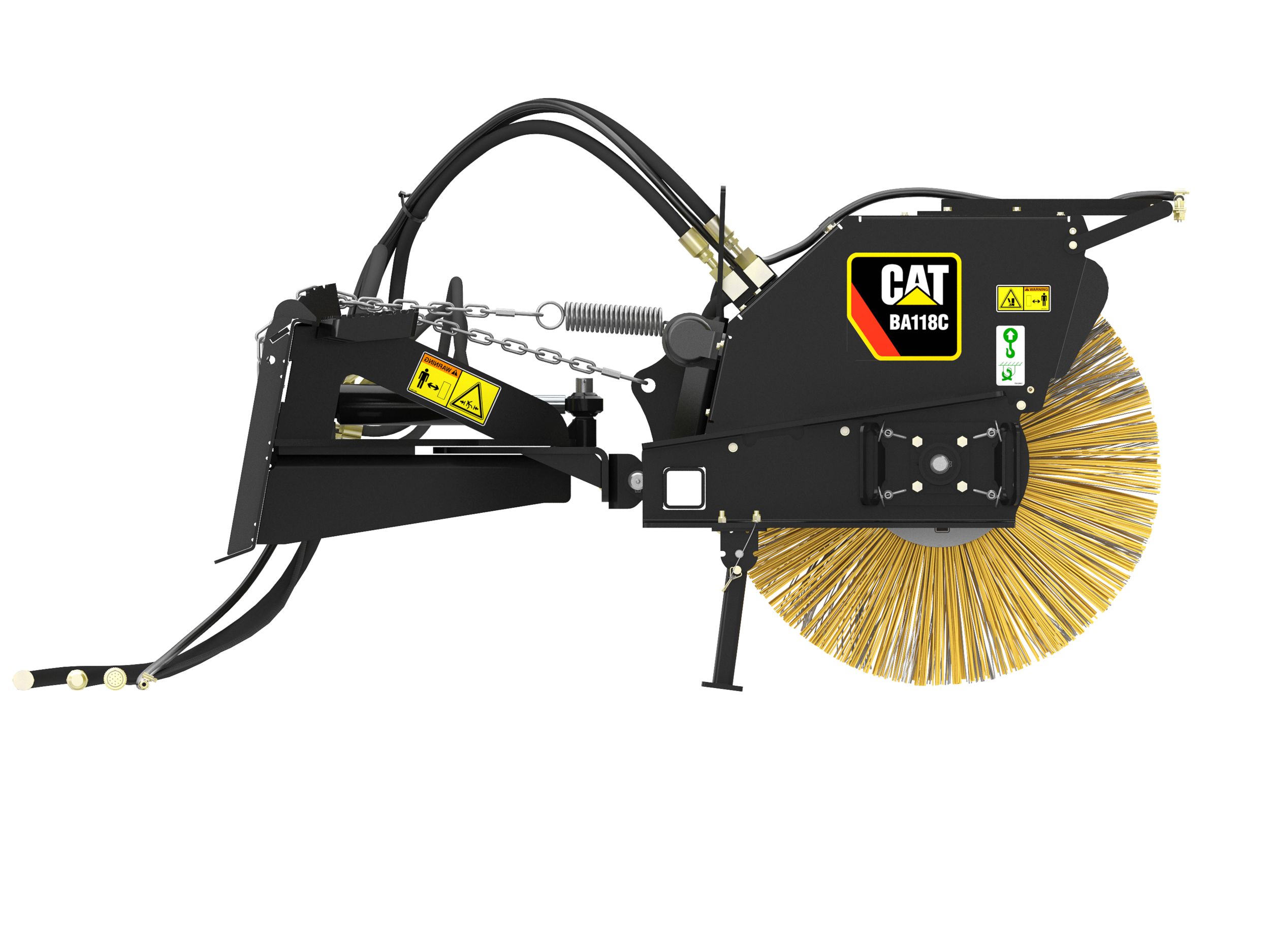 New BA118C Angle Broom Equipment ID 1000000718 Hawthorne Cat