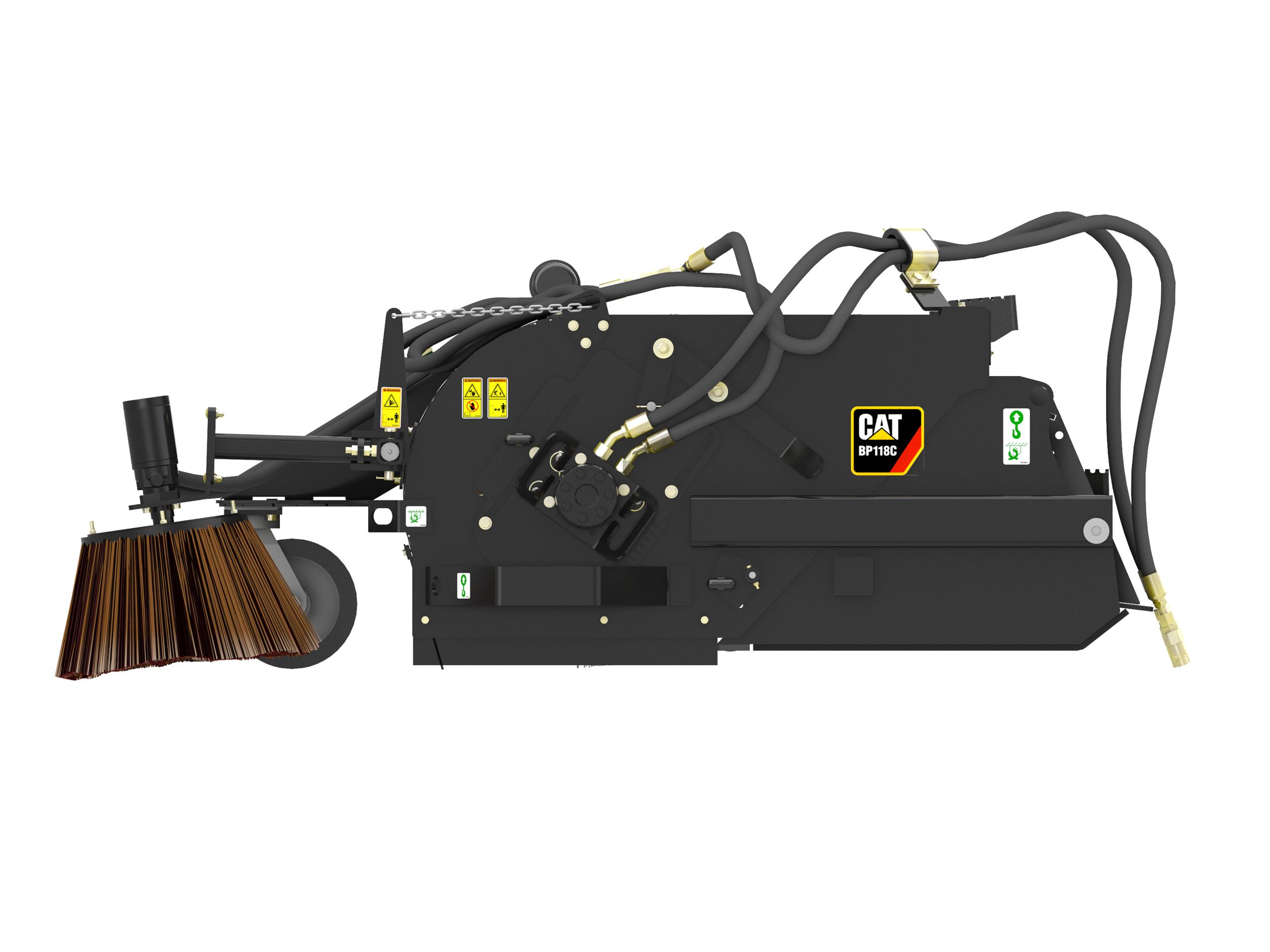 New BP118C Pickup Broom Equipment ID 1000000724 Hawthorne Cat