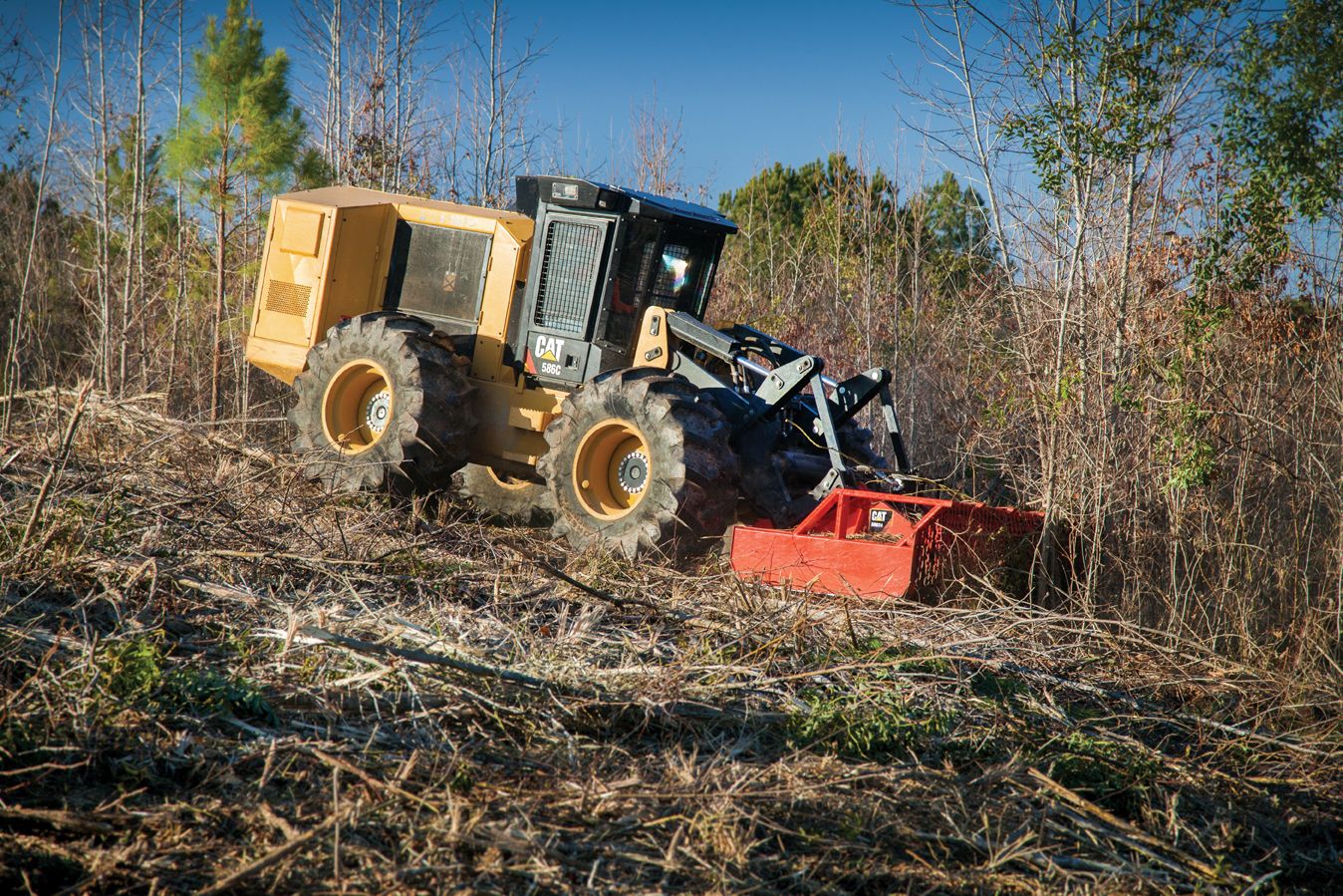 Cat | 586C Site Prep Tractor | Caterpillar