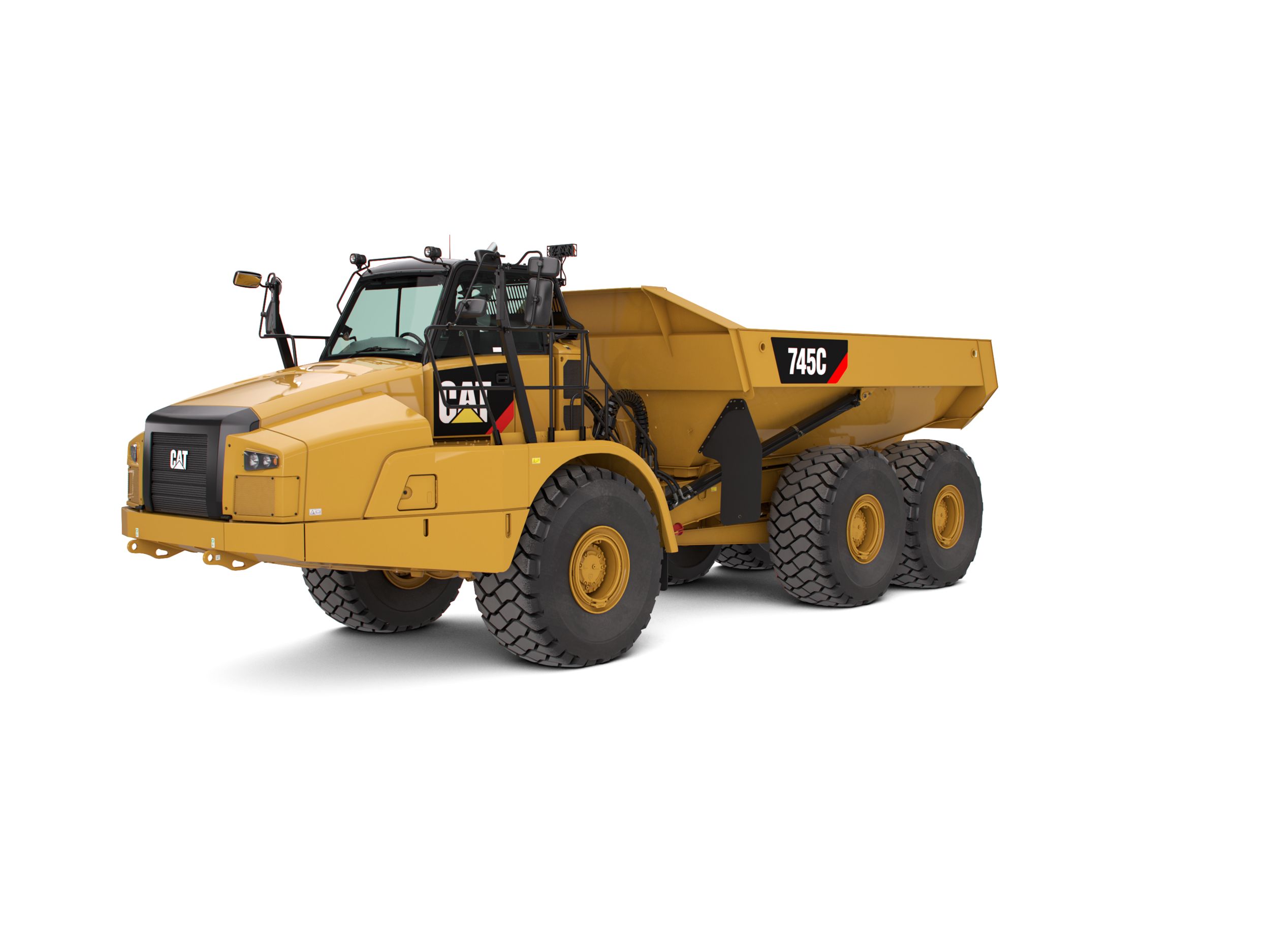 Cat New 745c Articulated Truck Caterpillar