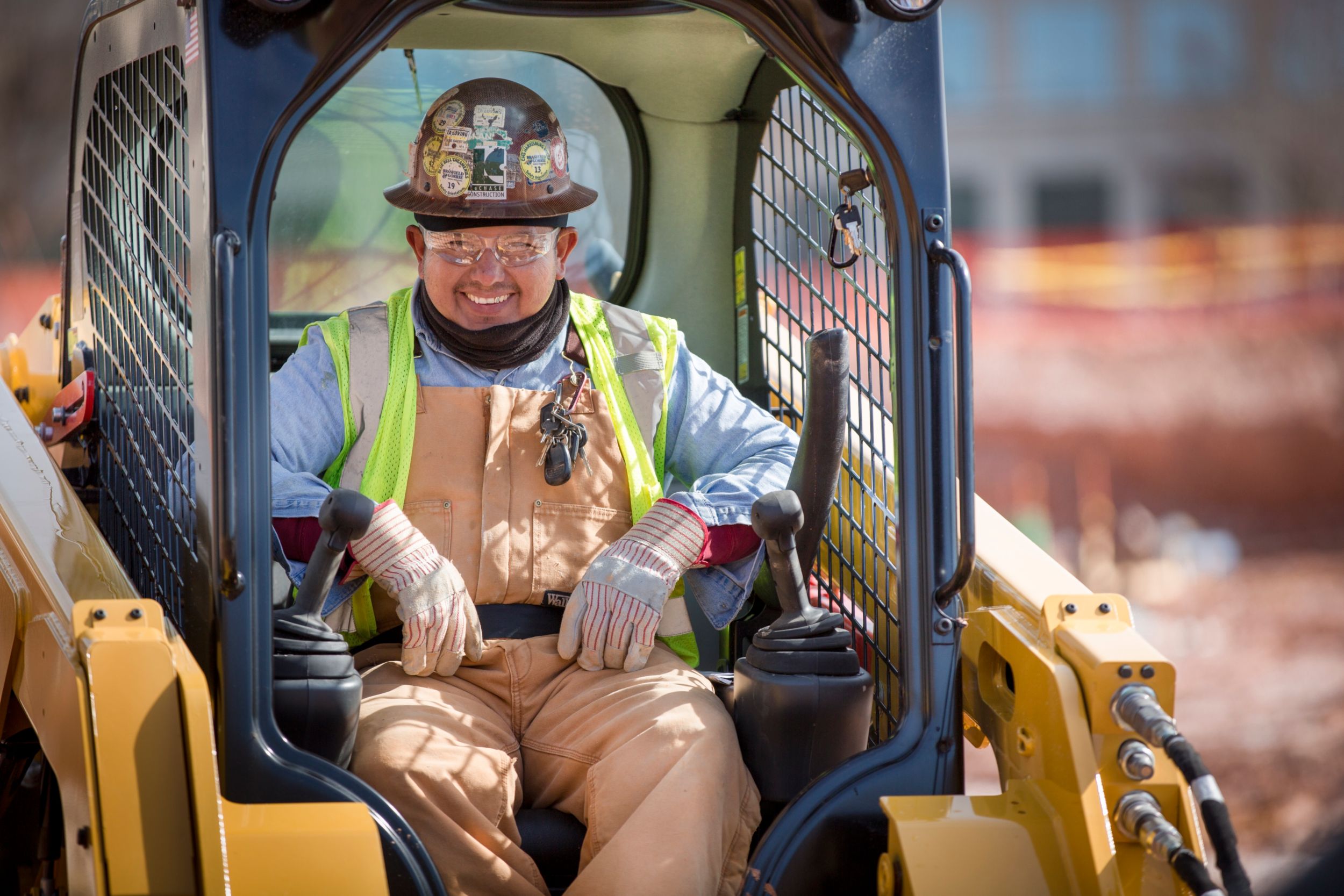 “The ride in a Cat D Series Skid Steer Loader is so much smoother; you can accelerate faster and for longer periods of time. That comfort level has a positive effect on both safety and productivity,” said Parvin.