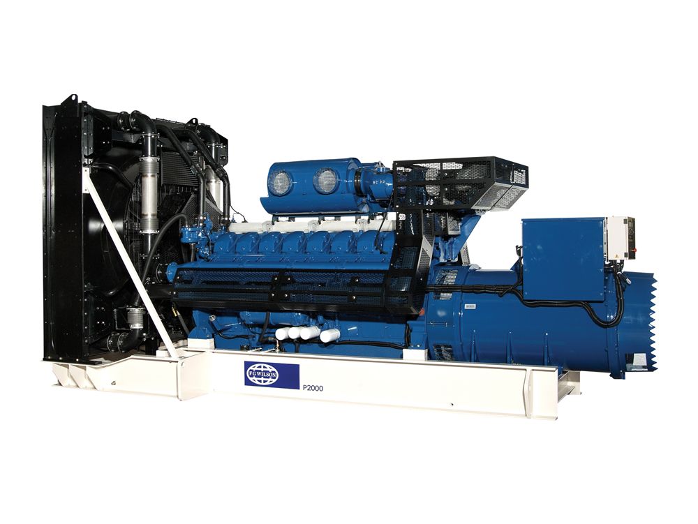 Gamme FG Wilson P2000-P2250 de groupes électrogènes