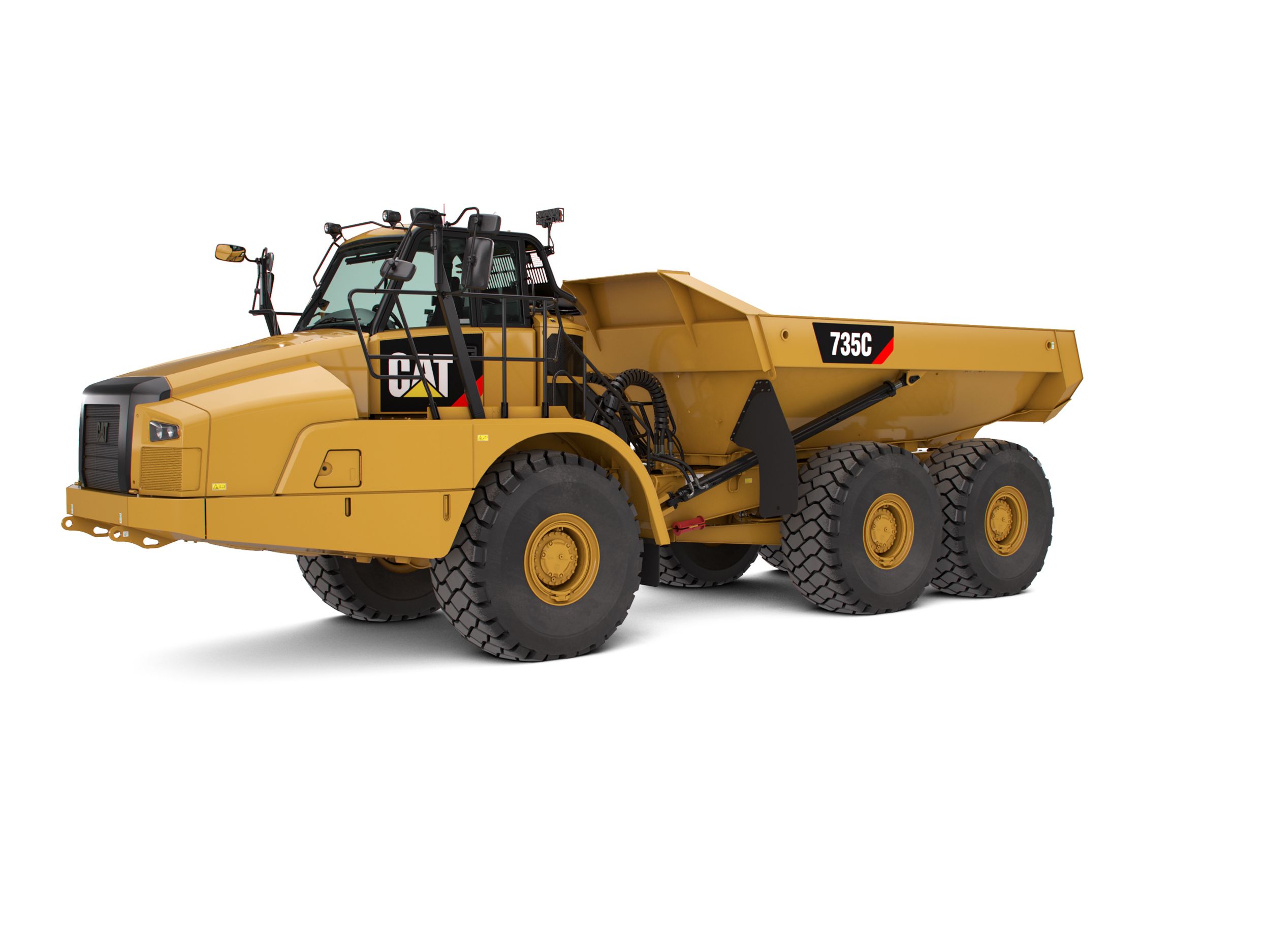 Cat New 745C Articulated Truck Caterpillar