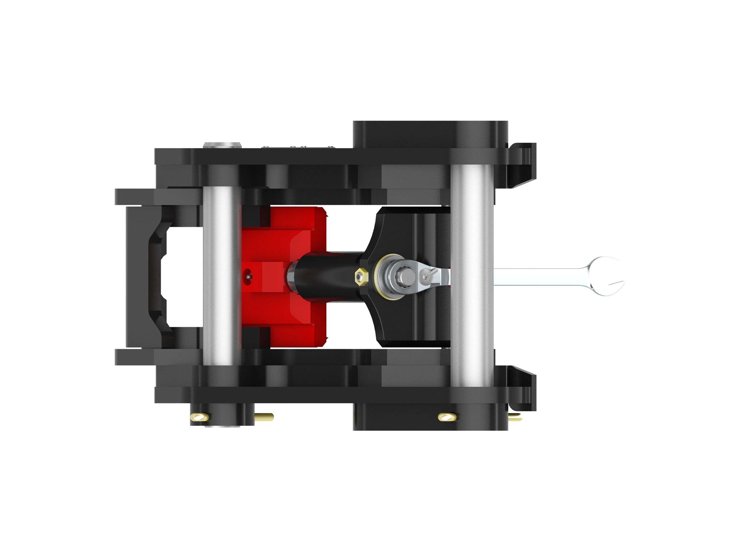 Cat Manual Dual Lock Pin Grabber Coupler for Backhoe Loaders