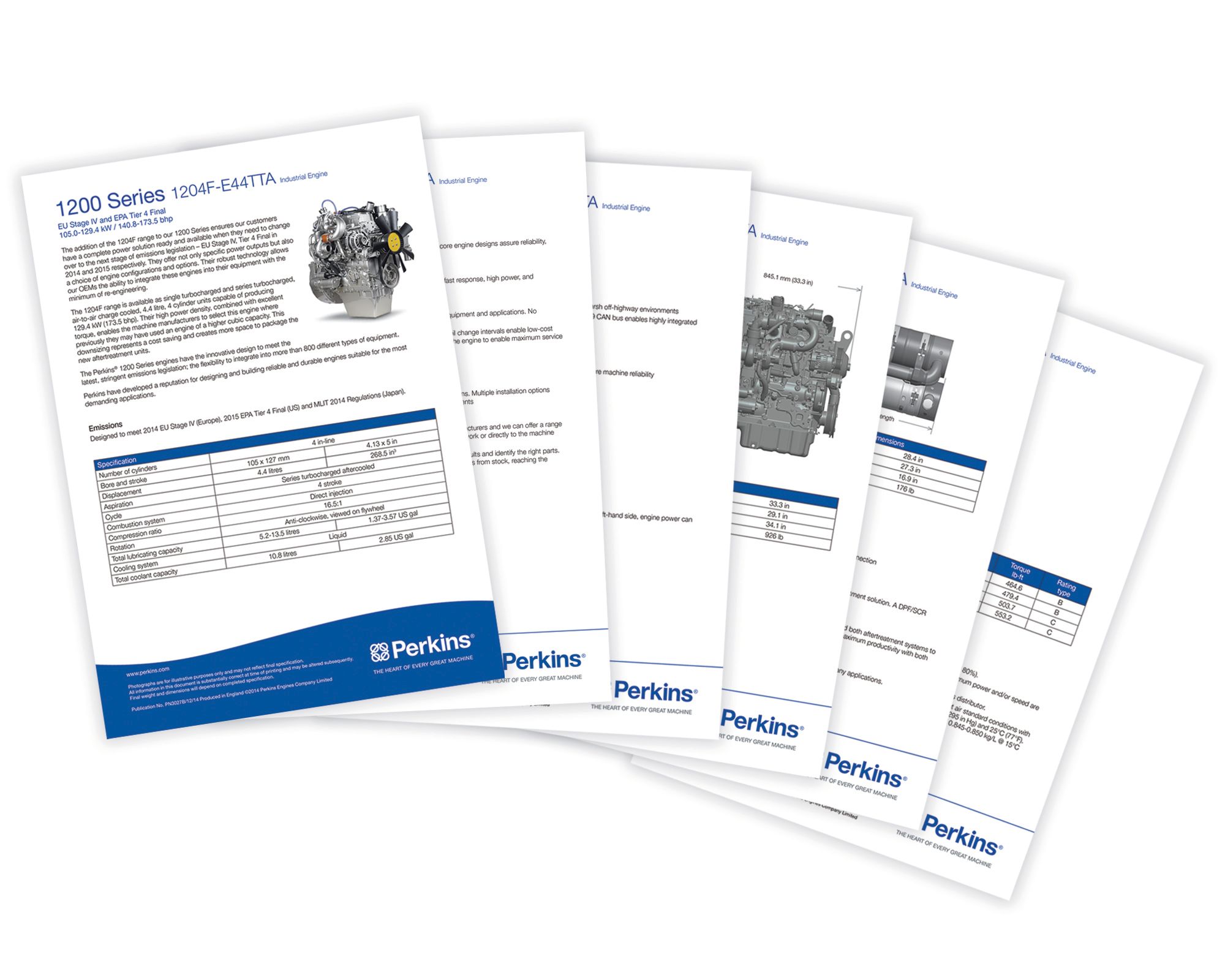 Brochures and data sheets