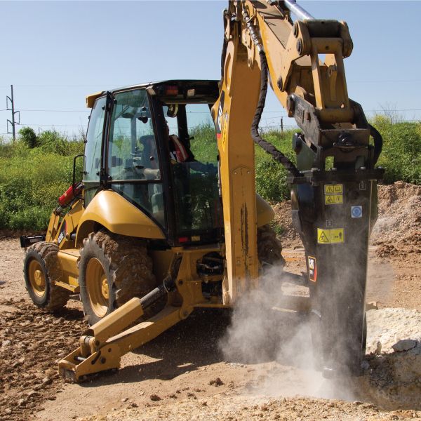 Cat Hammers Caterpillar