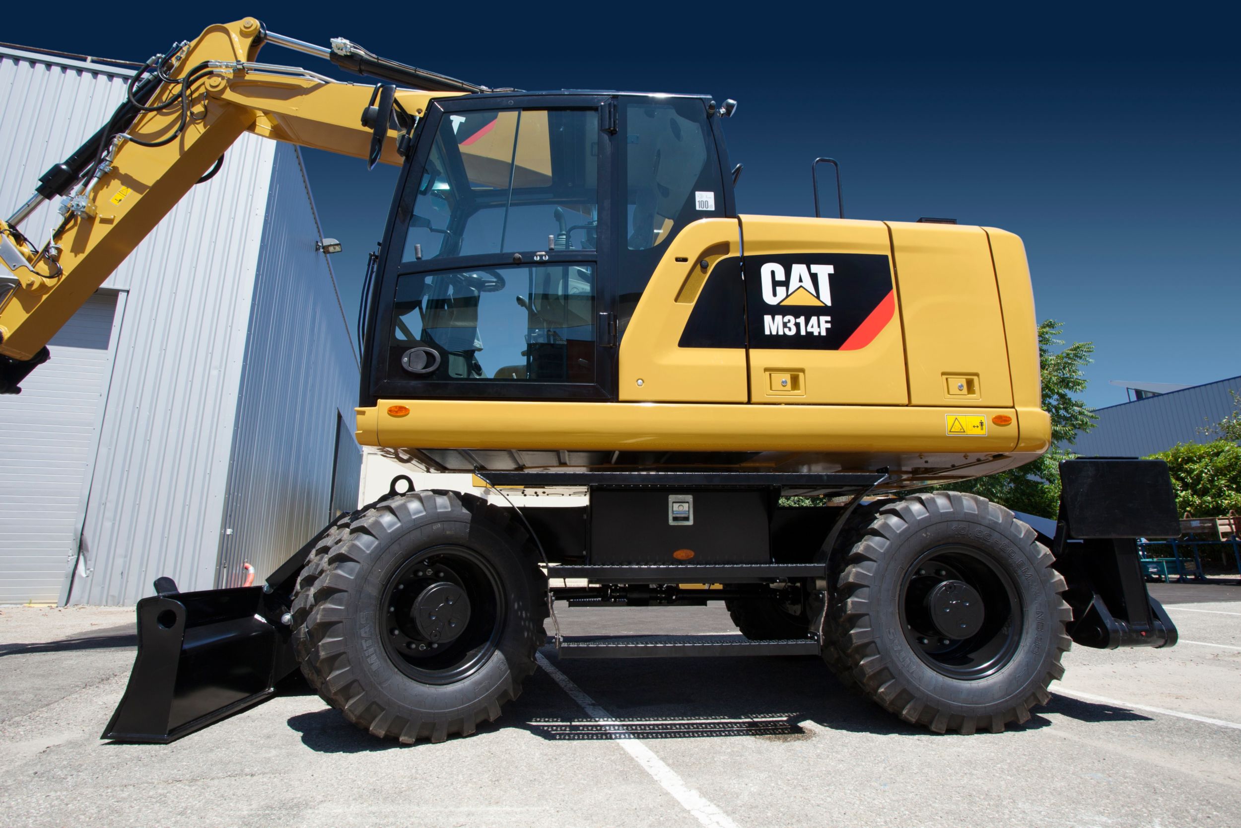 New M314F Wheeled Excavator for Sale Whayne Cat