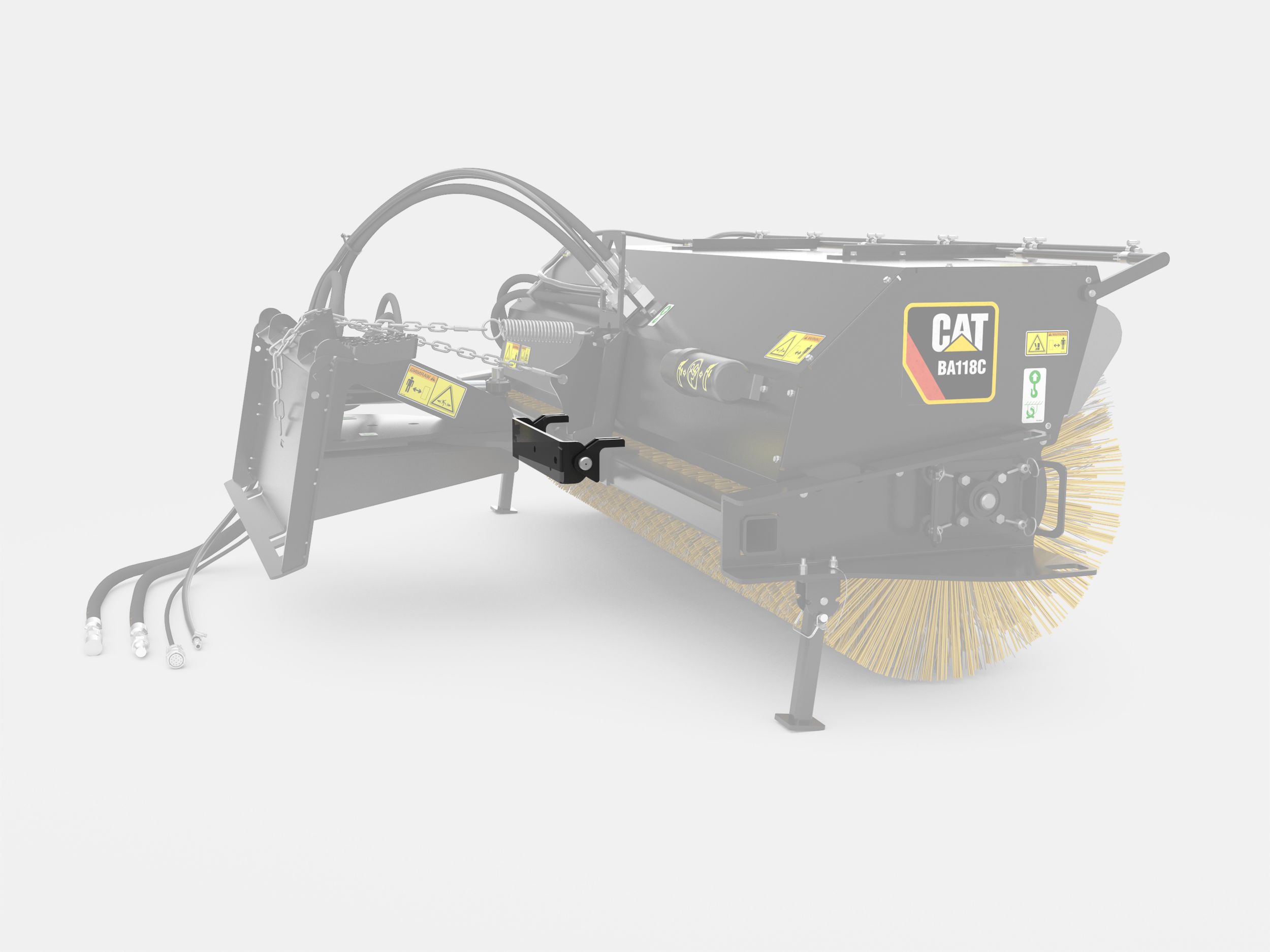 Cat BA118C Angle Broom Caterpillar