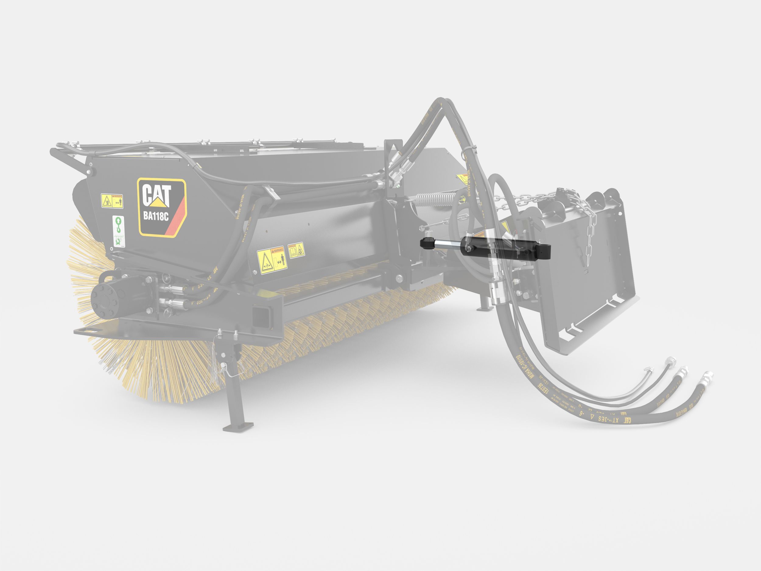 Cat BA118C Angle Broom Caterpillar