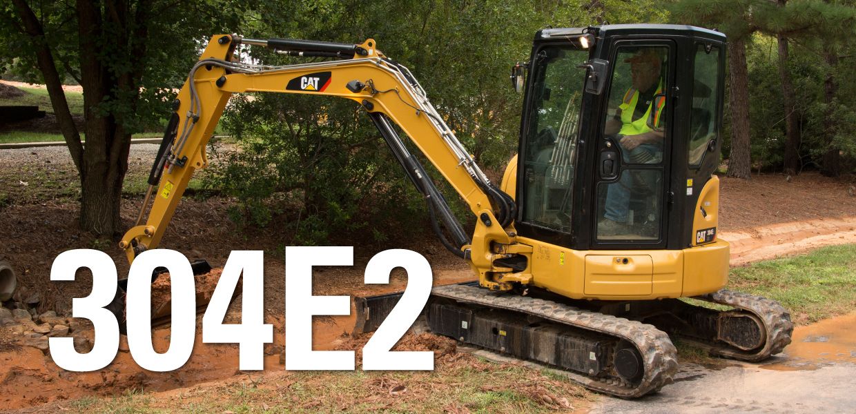 Cat Mini Excavators Caterpillar