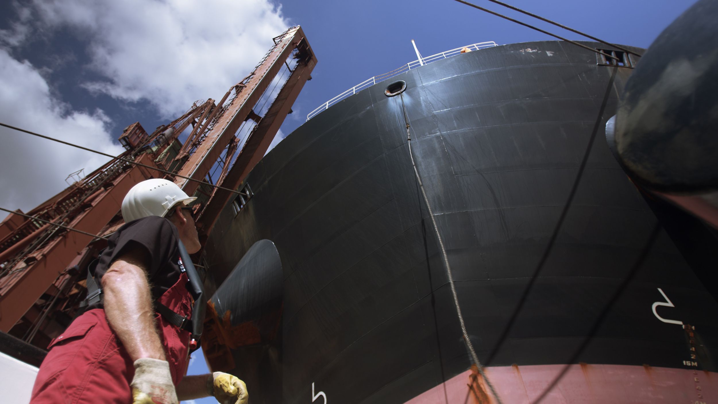 With only three crew members, the tugboat Peter helps to ensure that over 100 million tons of seaborne cargo reaches its destination safely each year.