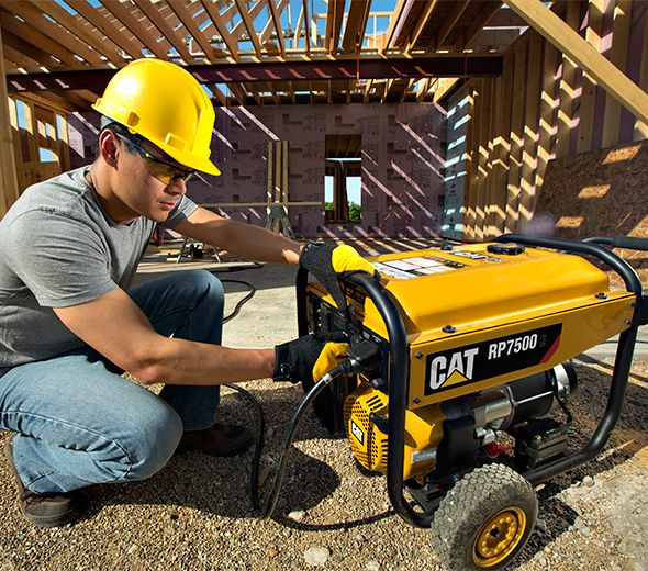 Cat Industrial and Commercial Portable Generators Caterpillar