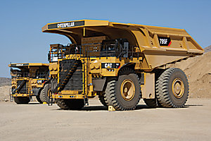 O2 Caterpillar 1:50SPECIALCAT 795F AC Mining Truck# CAT85515 
