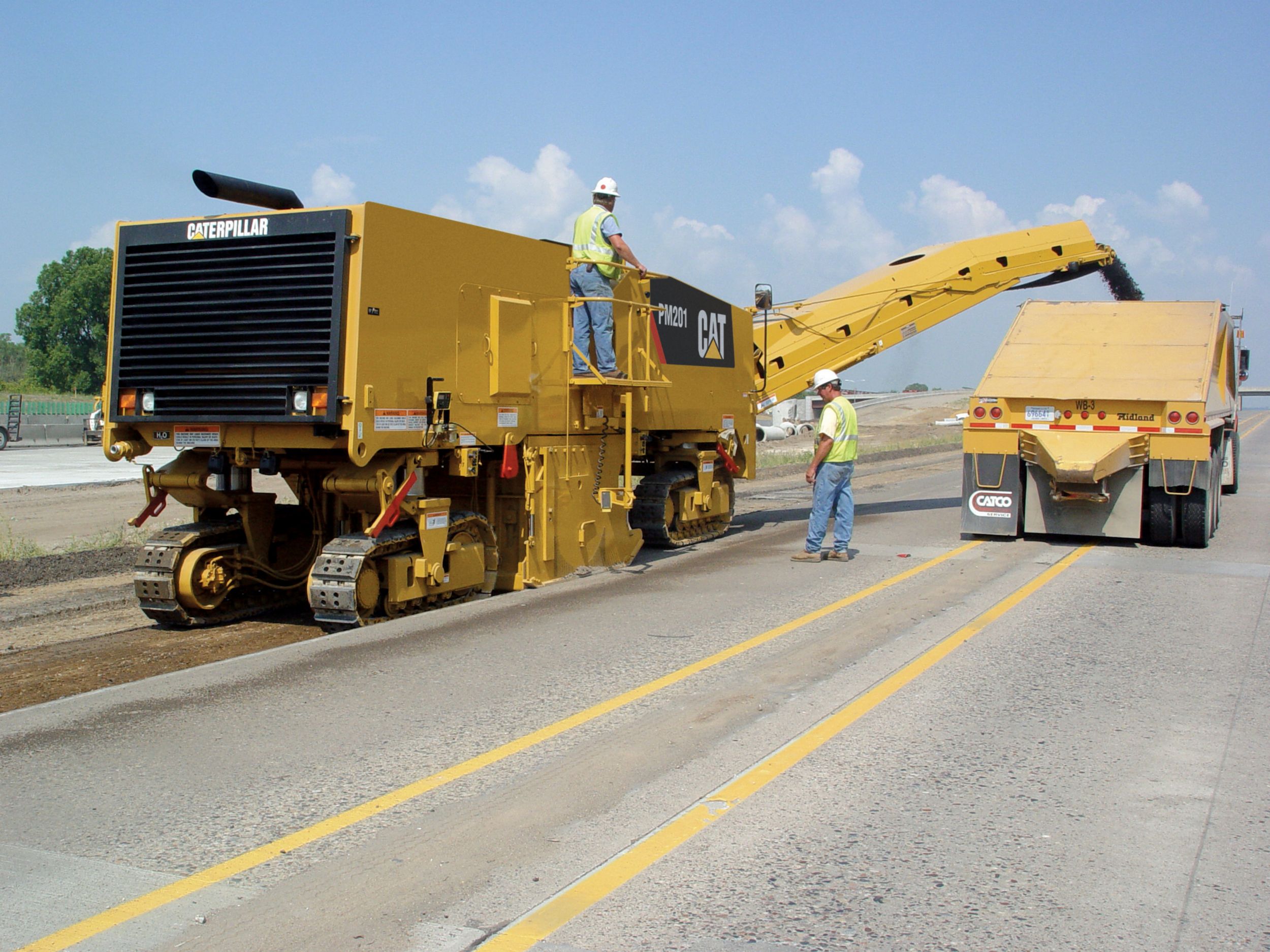 Cat PM201 Cold Planer Caterpillar