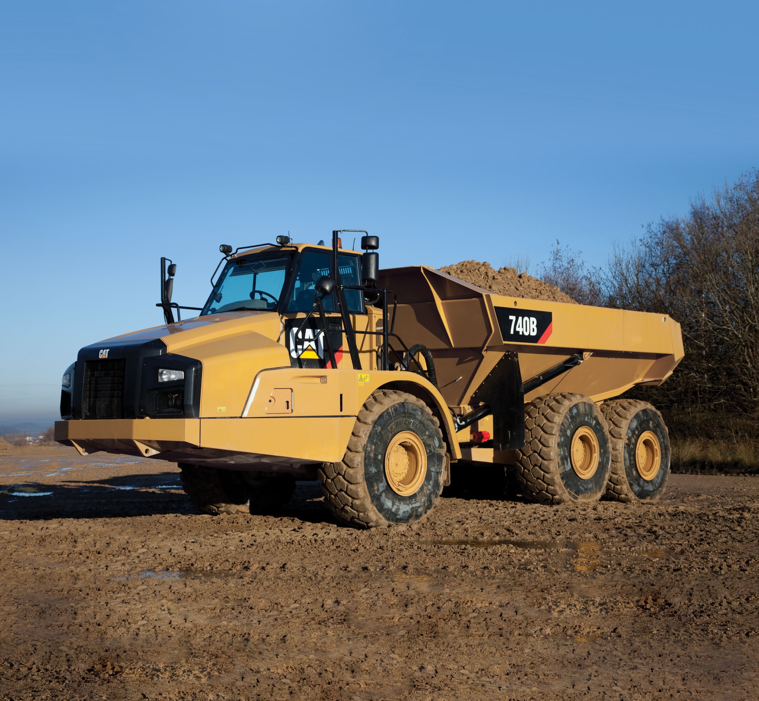 Cat 740B Articulated Truck Caterpillar