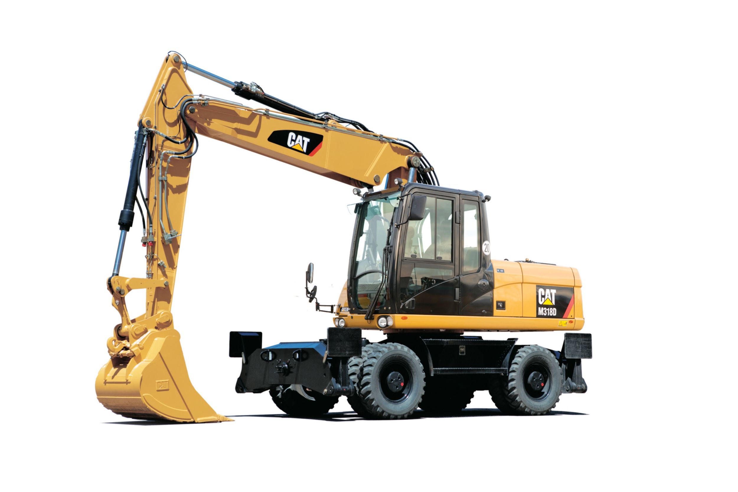 Excavadoras de ruedas M318D