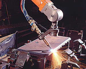 ROLLED STEEL SURFACES AND ROBOT WELDING
