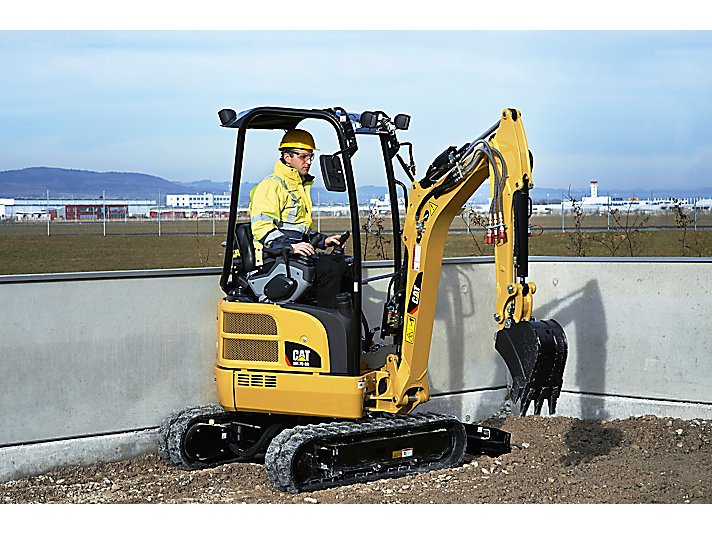 Cat 301.7D CR Mini Hydraulic Excavator Caterpillar