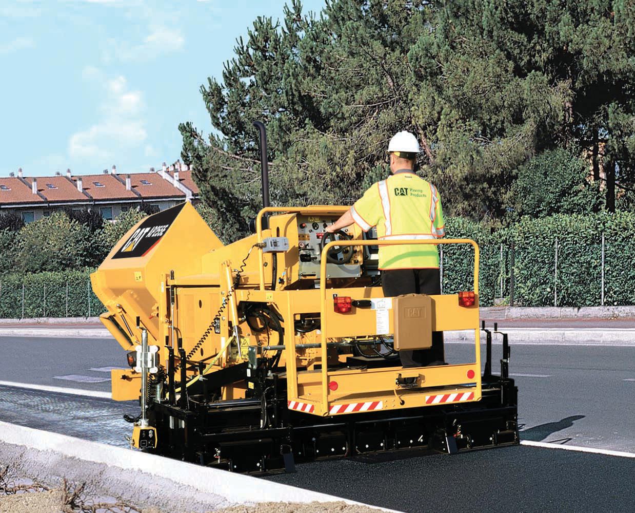 Paving Contractor Increases Profitability with Cat® AP255E Paver