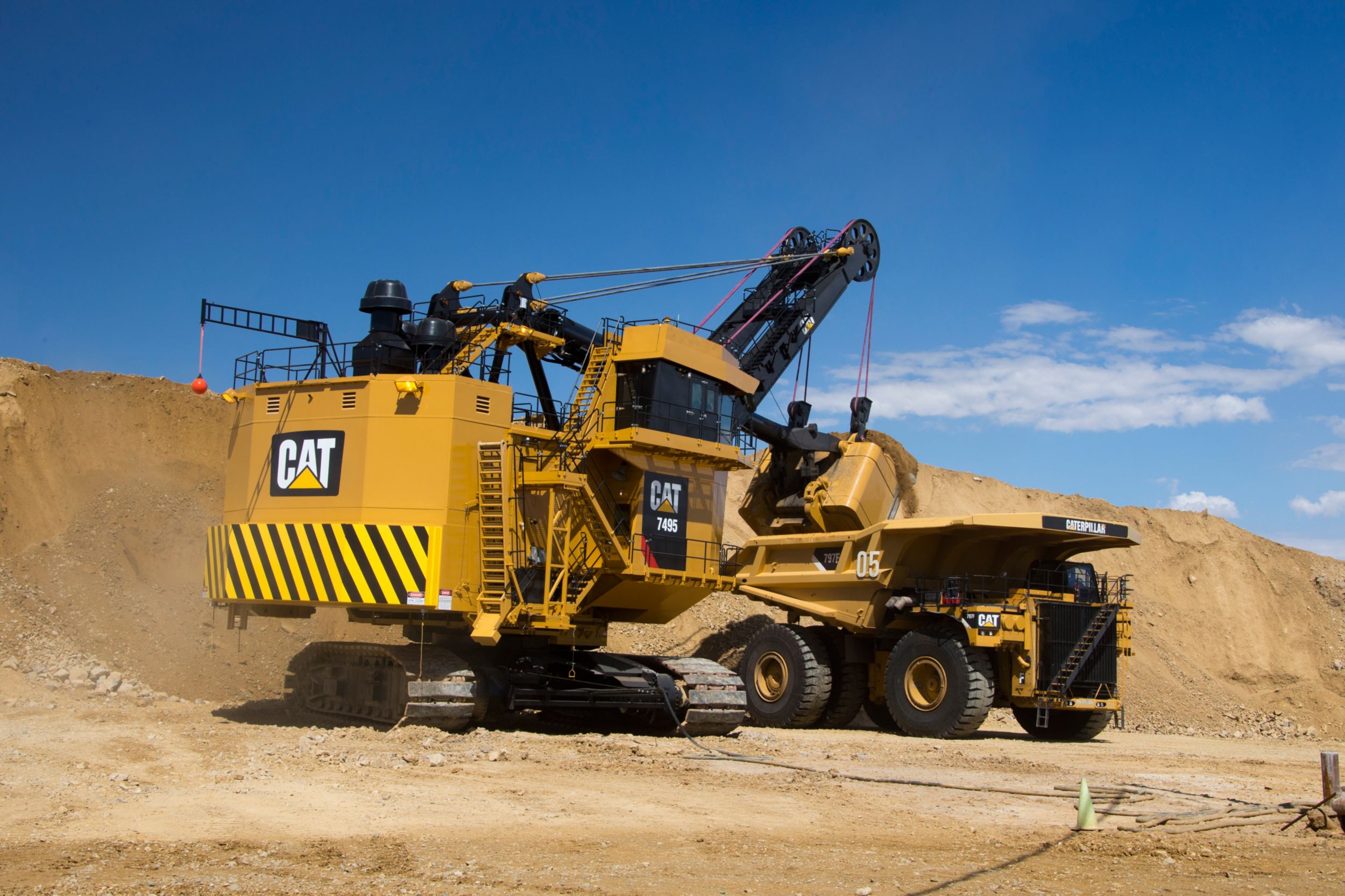 Electric Rope Shovels Cat Caterpillar