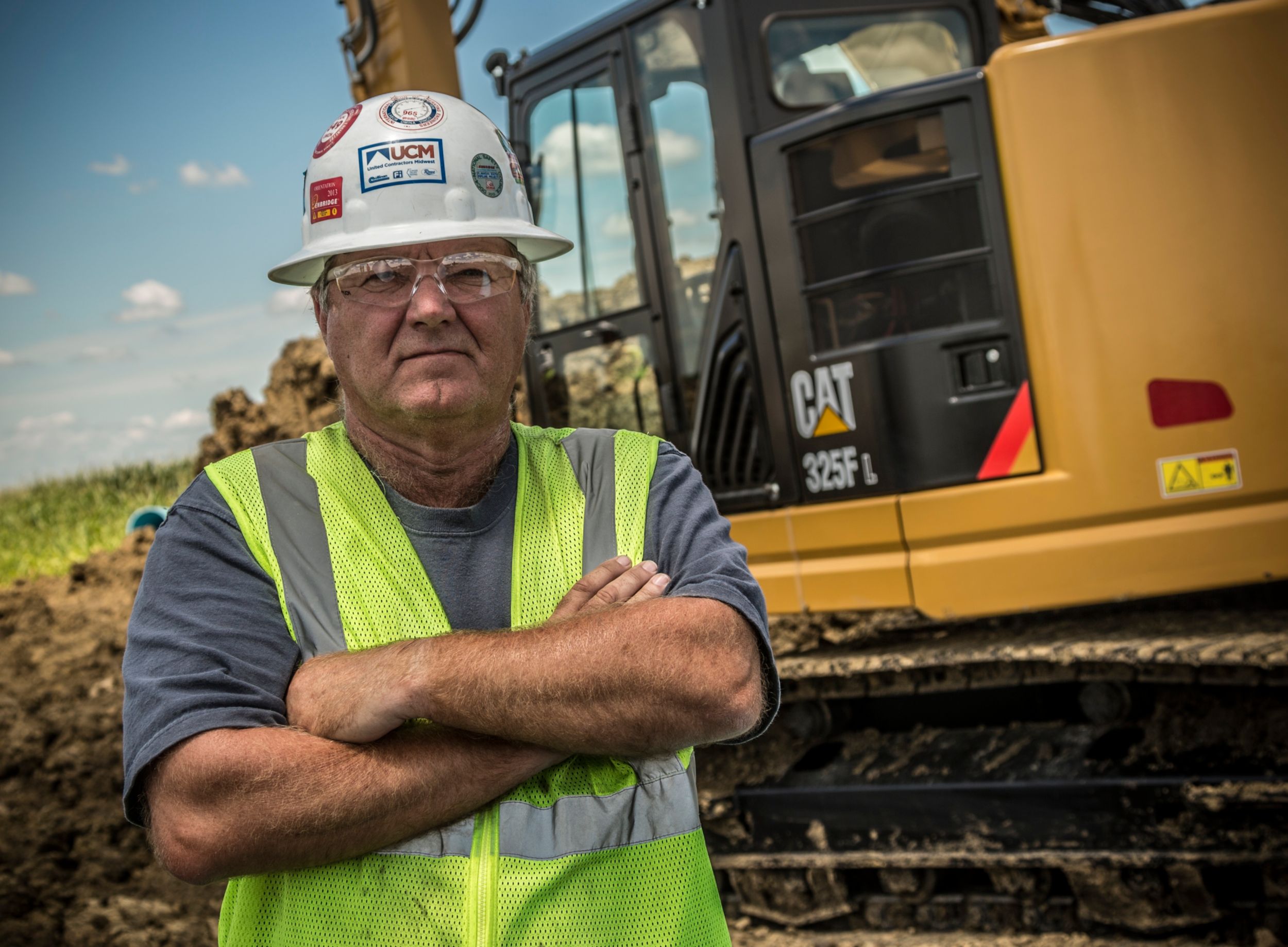 “To have a machine like this with just the right power and size means we can take it to more places and use it more often,” says UCM operator David Smith.