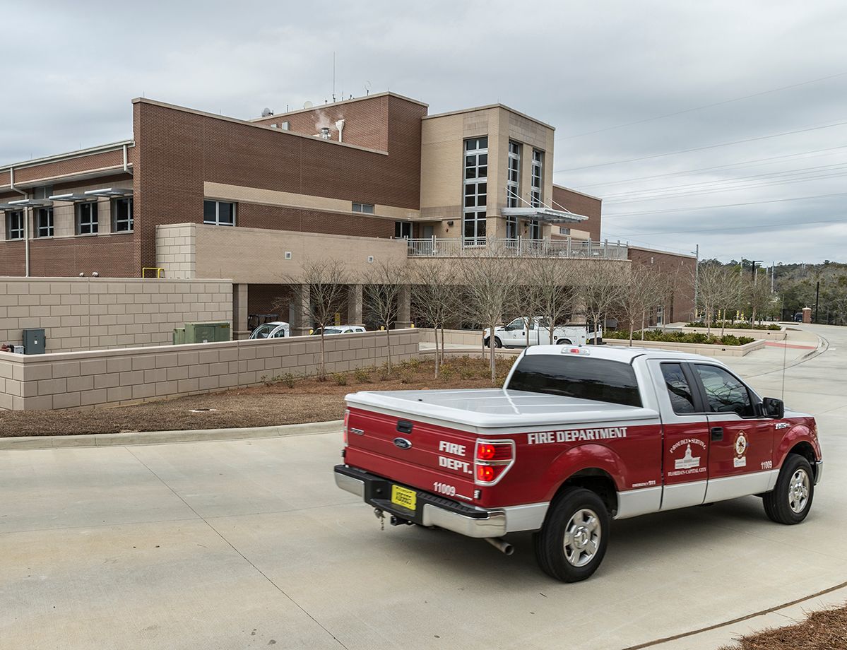 The integrated complex provides a more coordinated emergency response effort from 150 employees, who receive nearly 500 emergency calls each day.