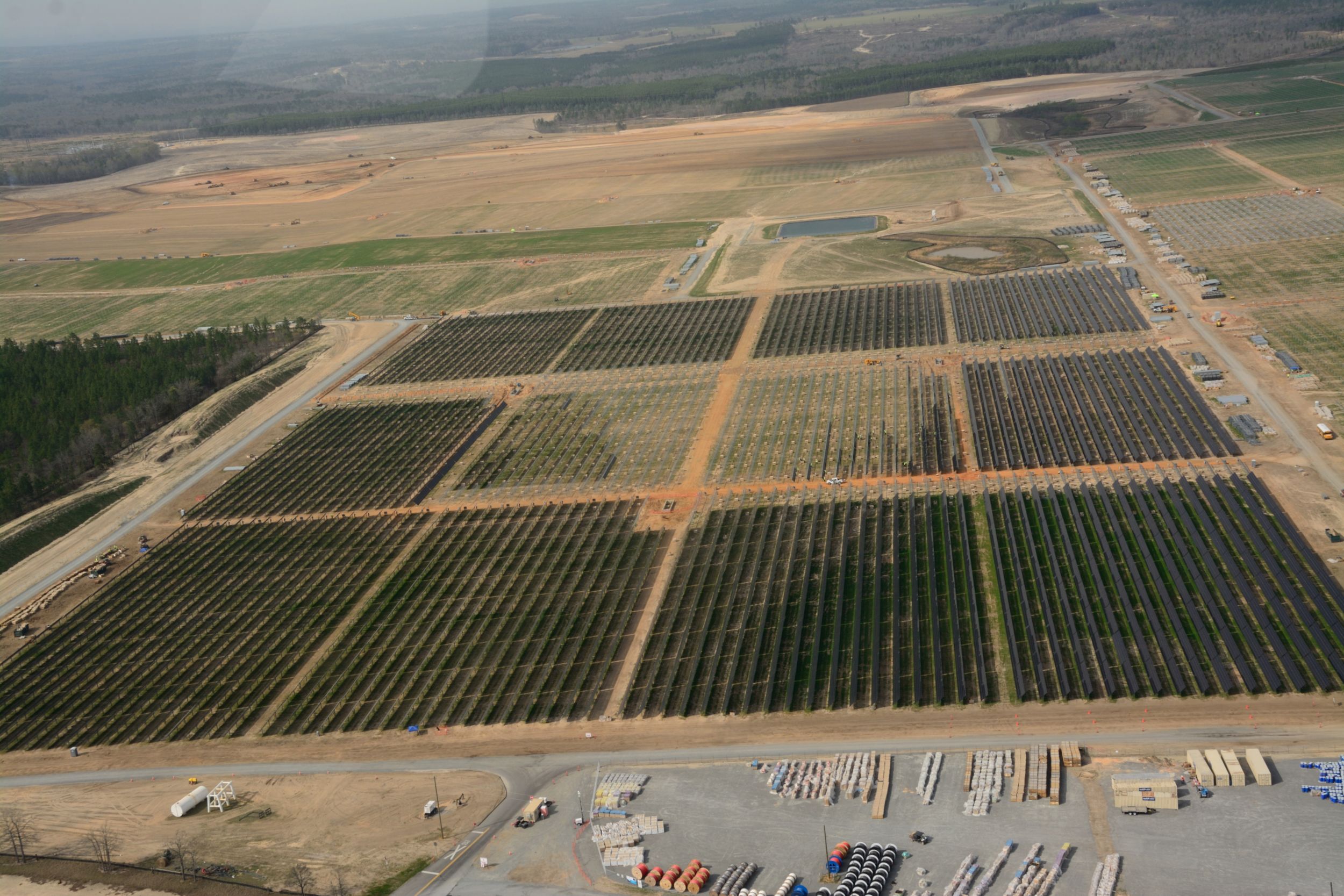 The Taylor 3 Solar Site near Butler, Ga. will produce 311 MW of green power for area homes and businesses.